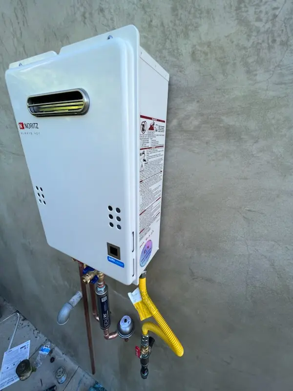 Tankless water heater installation for Monson homes