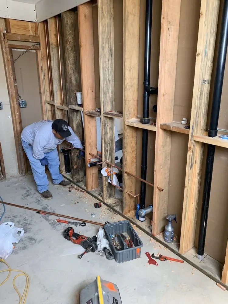Commercial rough-in plumbing for Commercial Plumbing in Monson